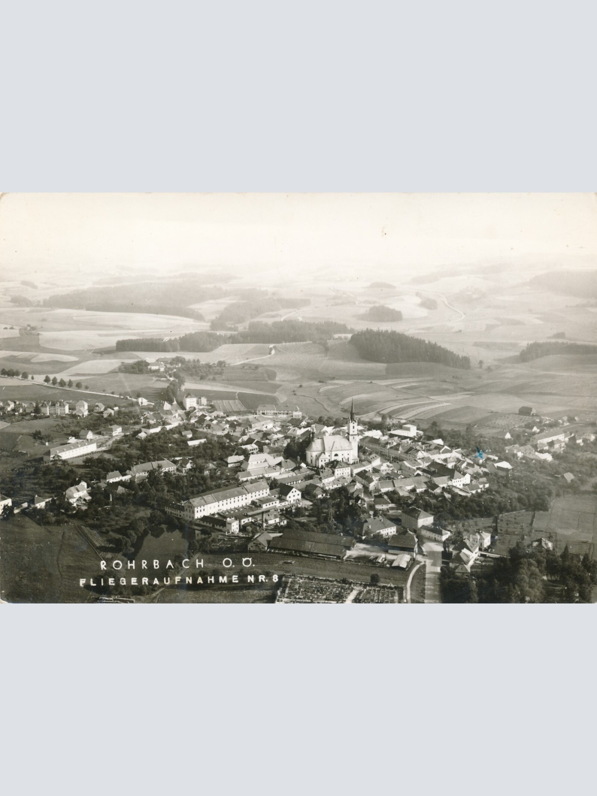 AK aus Rohrbach Fliegeraufnahme Nr. 8 Oberösterreich Ansichtskarte (12940)