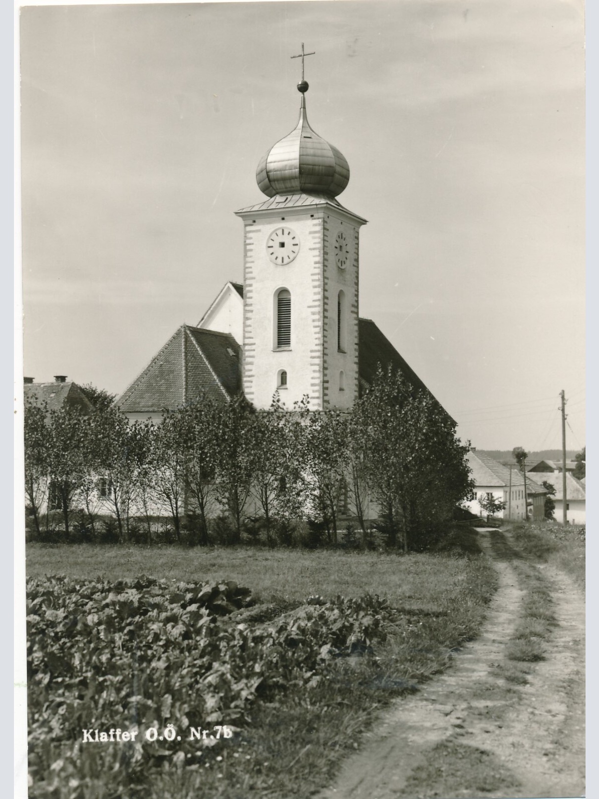 AK aus Klaffer mit Kirche Oberösterreich Ansichtskarte (12930)