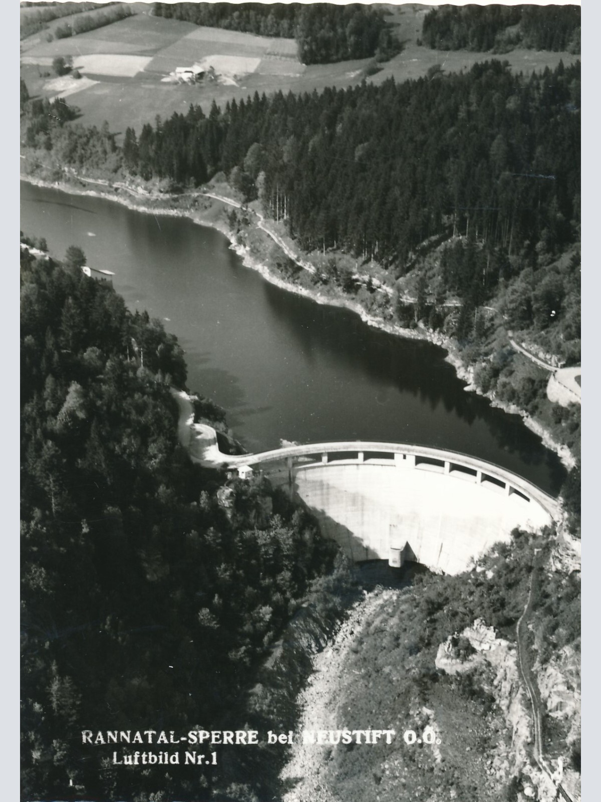 AK vom Rannatal Sperre bei Neustift Oberösterreich Ansichtskarte (12937)