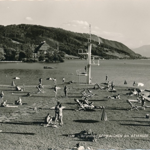 AK aus Seewalchen mit Strandbad Oberösterreich Ansichtskarte (11756)