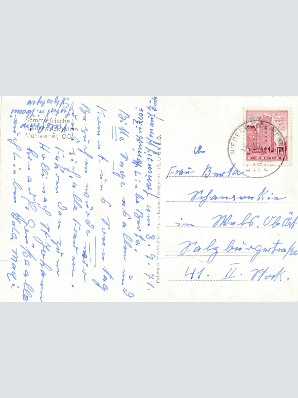 AK aus Niederwaldkirchen Oberösterreich (12924)