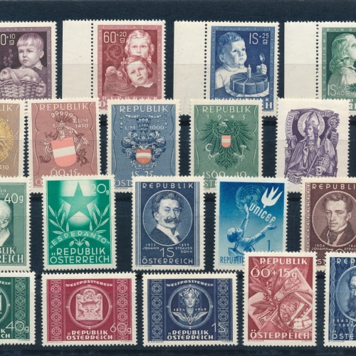 Österreich Jahrgang 1949 komplett postfrisch 19 Marken (12906)