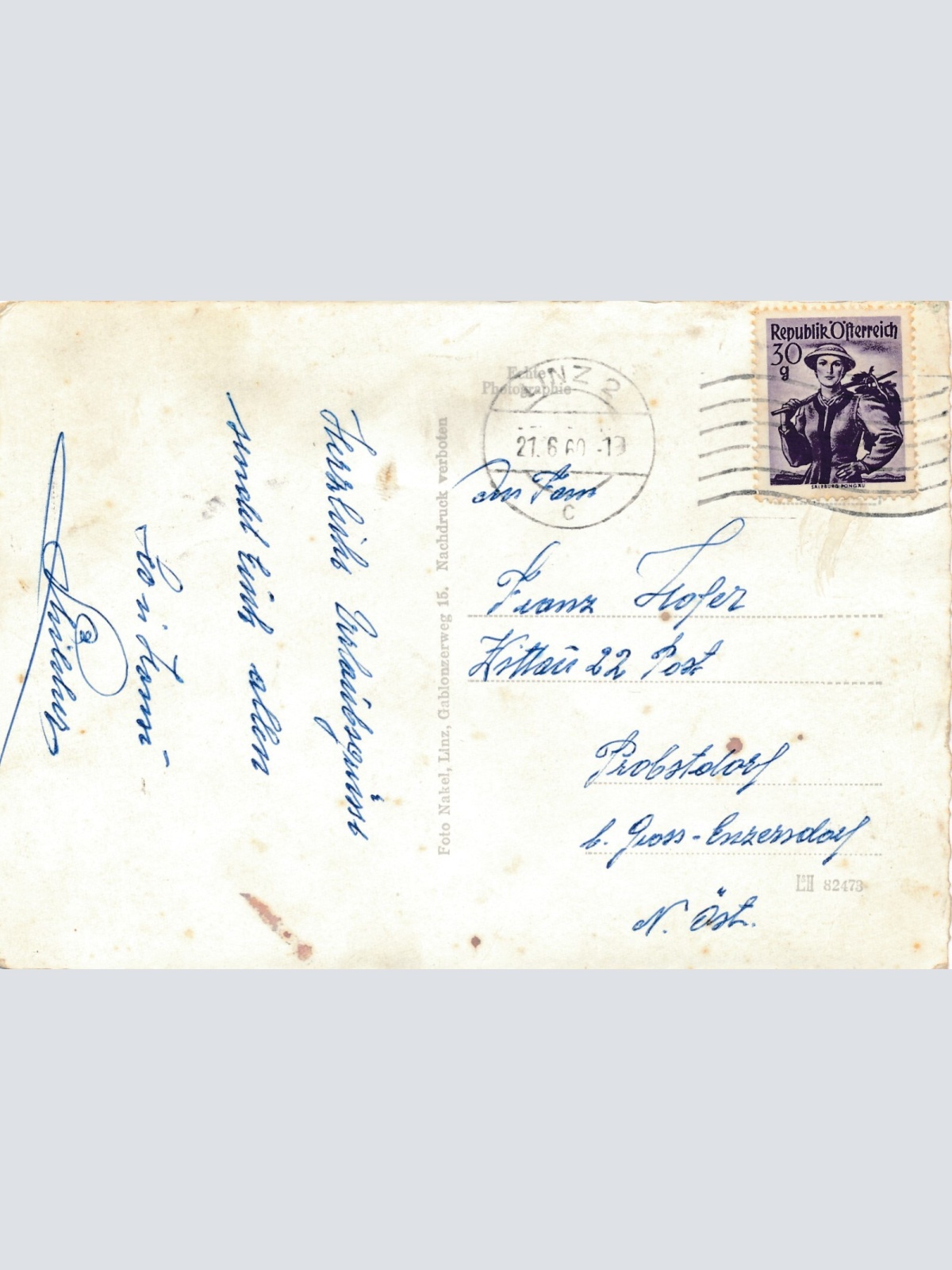 AK aus Hirschbach Oberösterreich (12914)