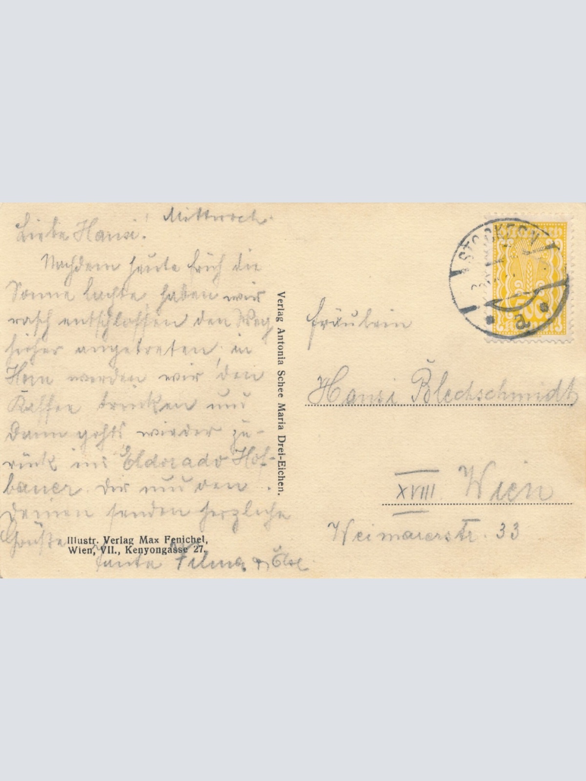 AK gruss aus Maria Dreieichen Niederösterreich Ansichtskarte (12686)