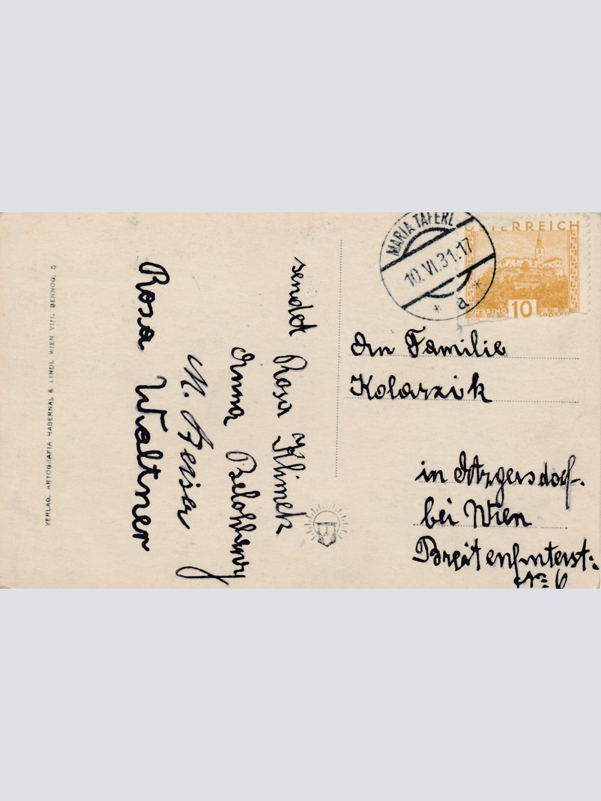 AK aus Maria Taferl Niederösterreich Ansichtskarte (12677)