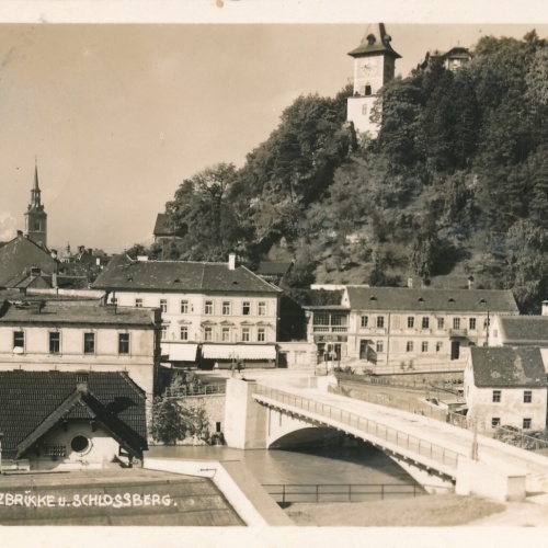 AK aus Bruck mit Mürzbrücke Steiermark Ansichtskarte (12643)