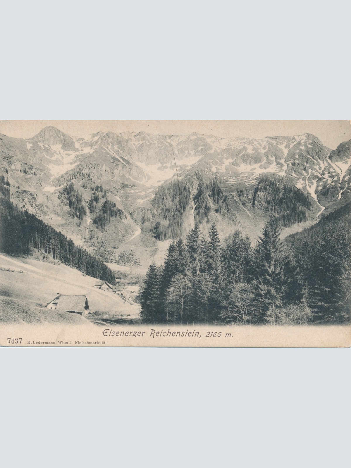 AK Eisenerzer Reichenstein Steiermark Ansichtskarte (12650)