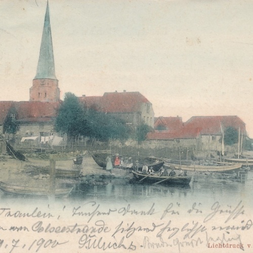 AK aus Travenmünde Schleswig - Holstein Ansichtskarte (11367)