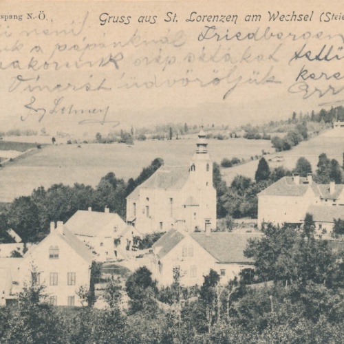 AK aus St. Lorenzen Steiermark Ansichtskarte (12796)