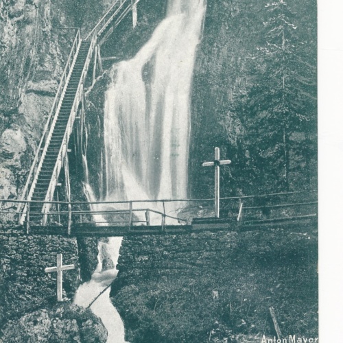 AK Wasserfall z. Todten Weib bei Frein Steiermark Ansichtskarte (12799)