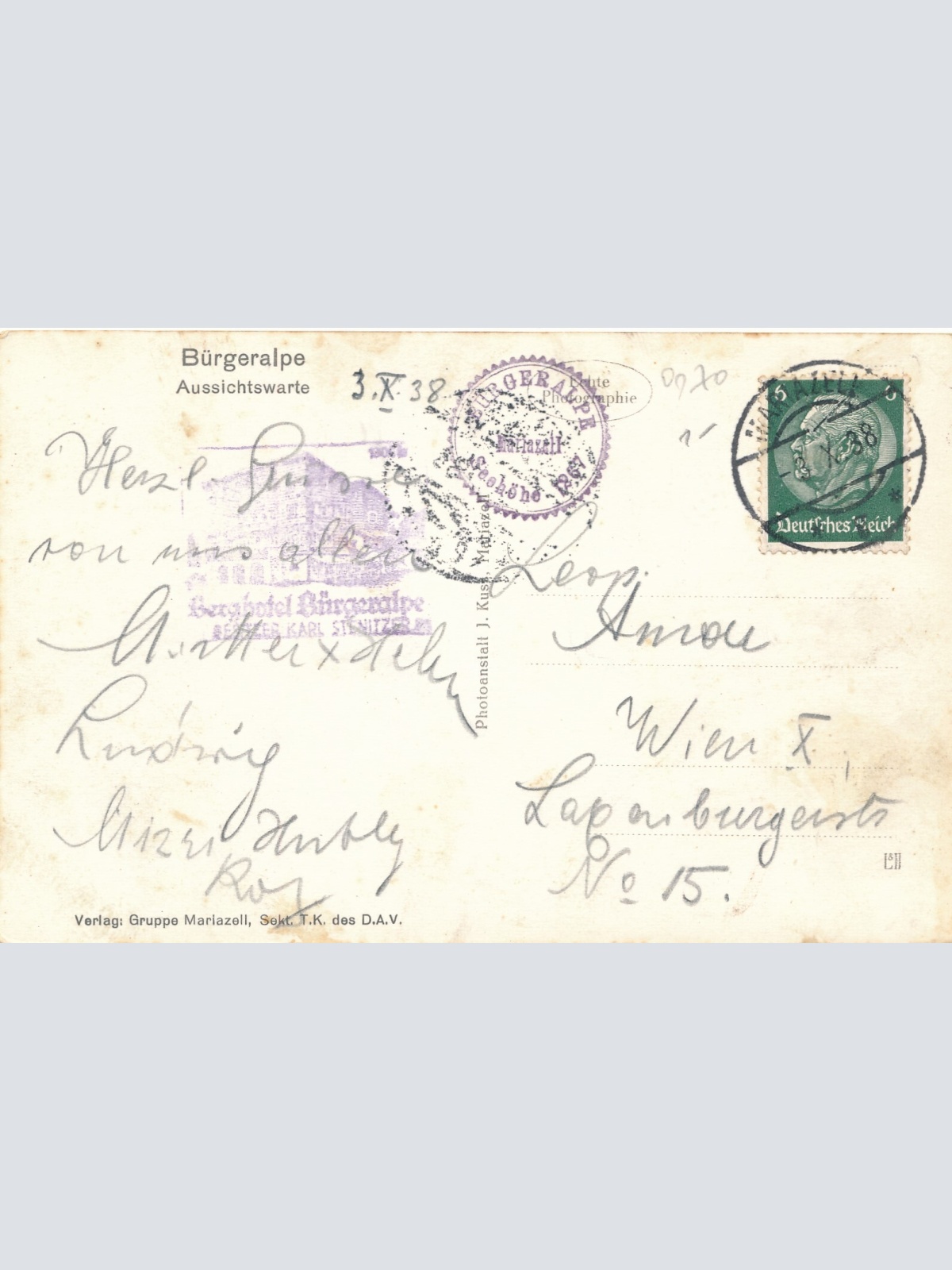 AK, Bürgeralpe, Mariazell, Steiermark (S2976)