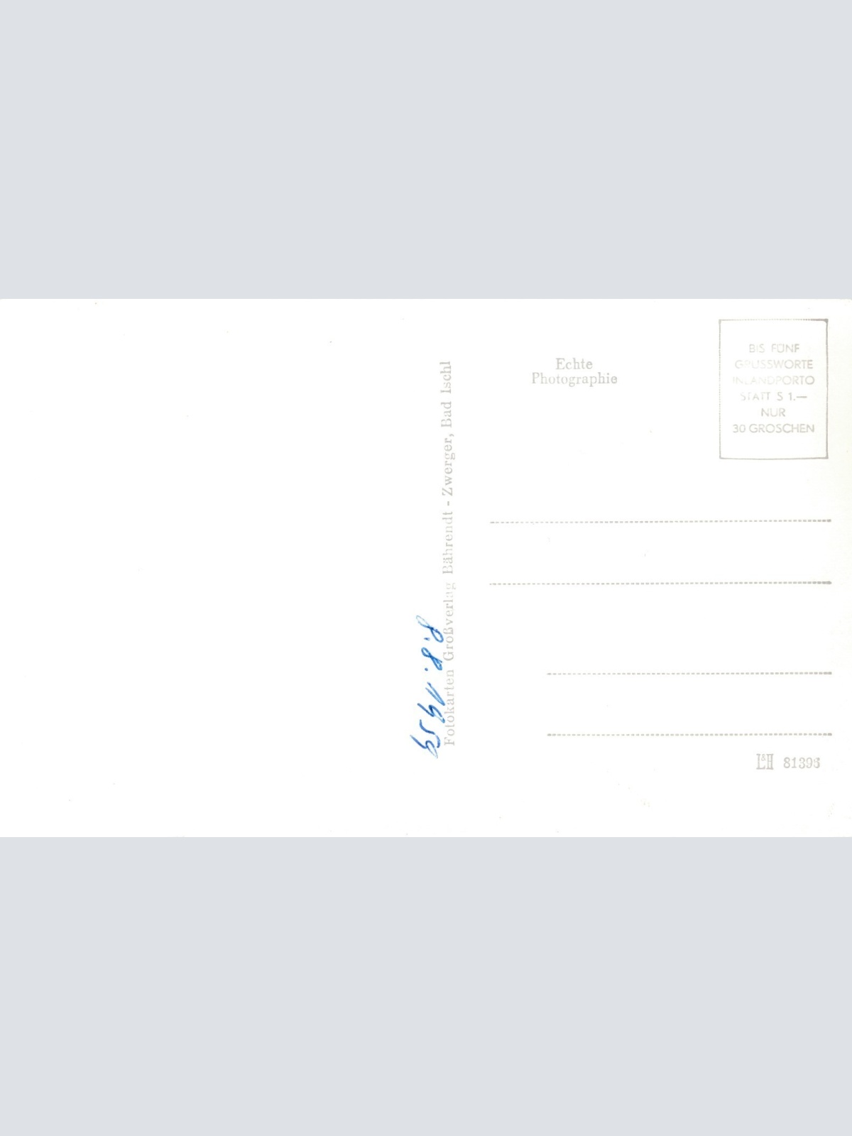 AK aus Altaussee Steiermark Ansichtskarte (13128)