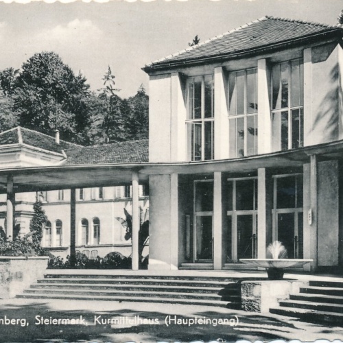 AK aus Bad Gleichenberg Kurmittelhaus Steiermark Ansichtskarte (13131)