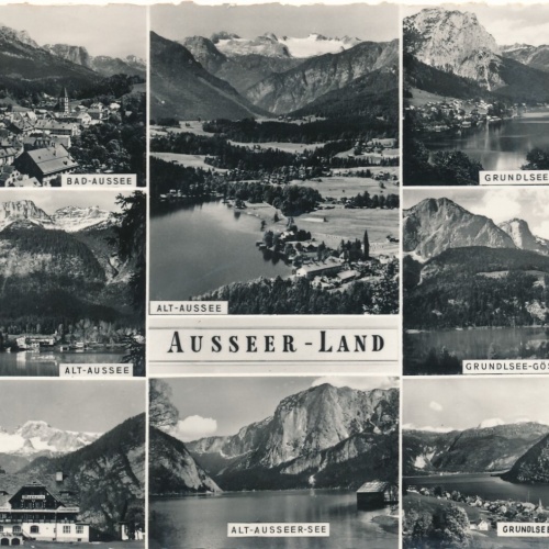 AK vom Ausseer - Land Mehrbildkarte Steiermark Ansichtskarte (13124)