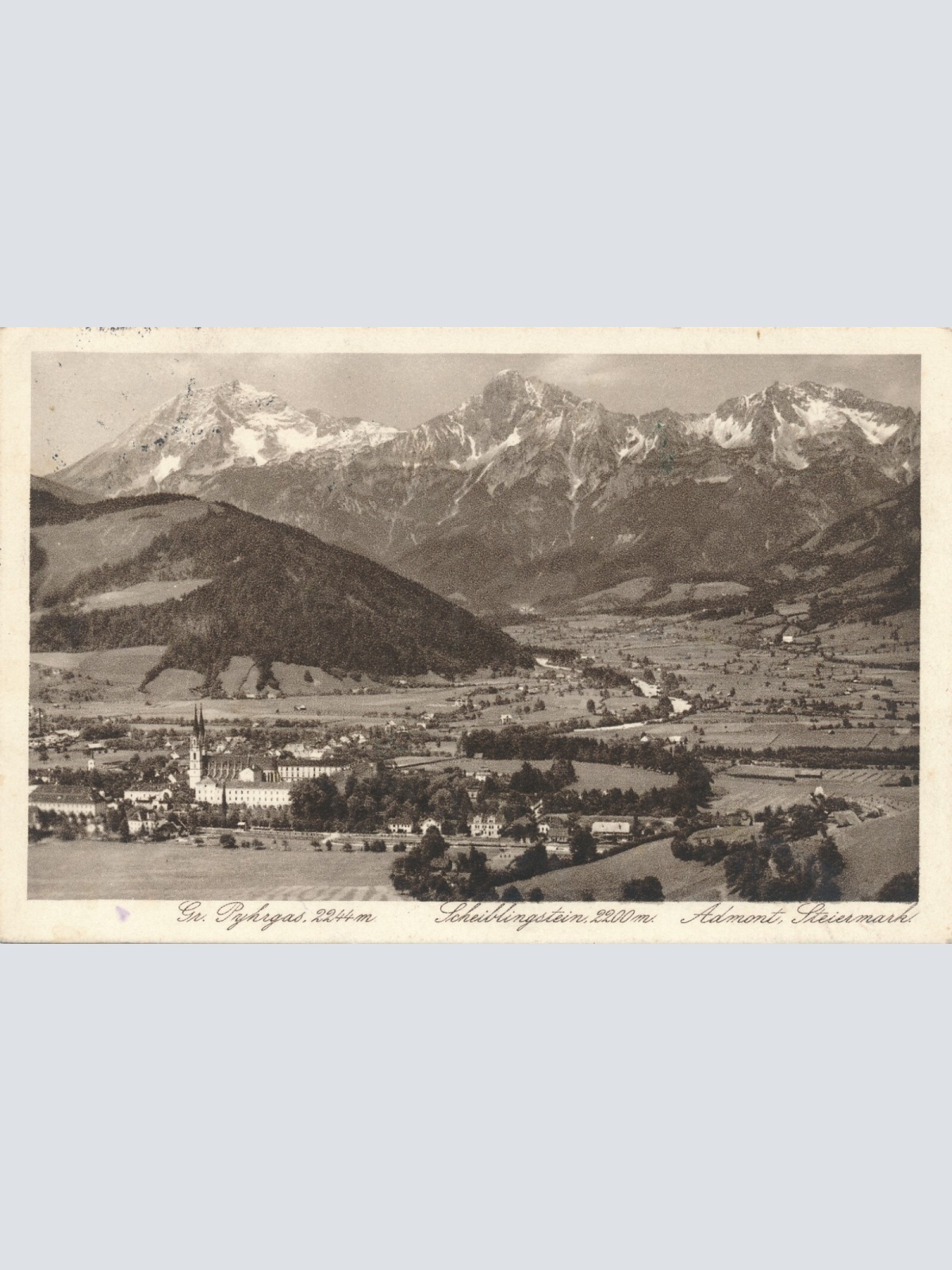 AK aus Admont Steiermark Ansichtskarte (13155)