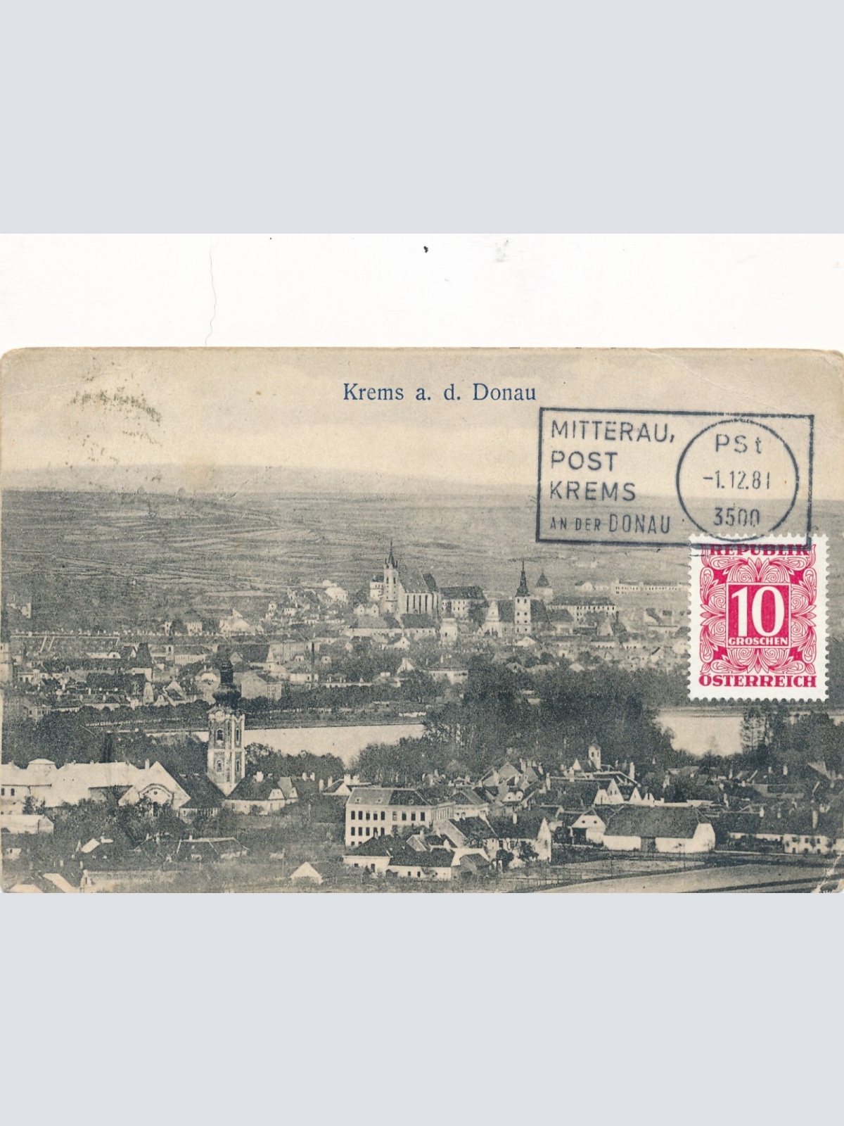 AK aus Krems an der Donau Niederösterreich Ansichtskarte (12742)