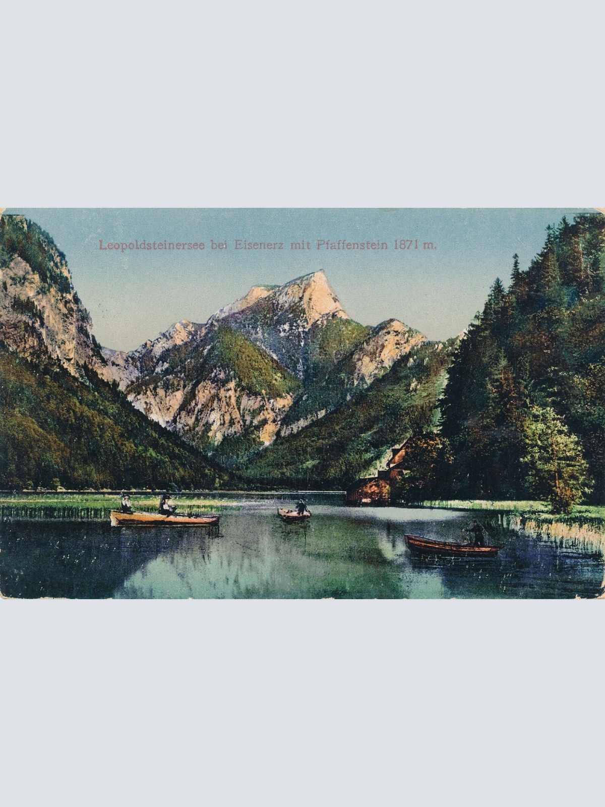 AK vom Leopoldsteinersee Steiermark Ansichtskarte (13143)