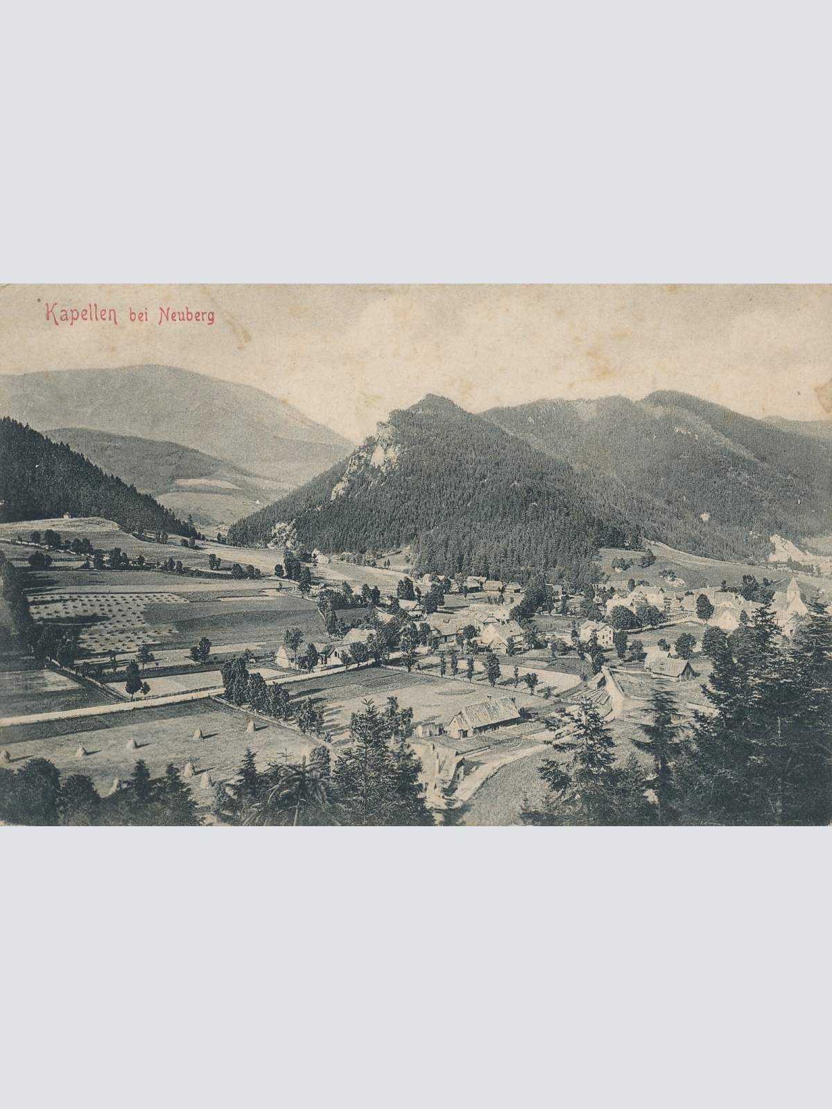 AK aus Kapellen bei Neuberg Steiermark Ansichtskarte (12753)