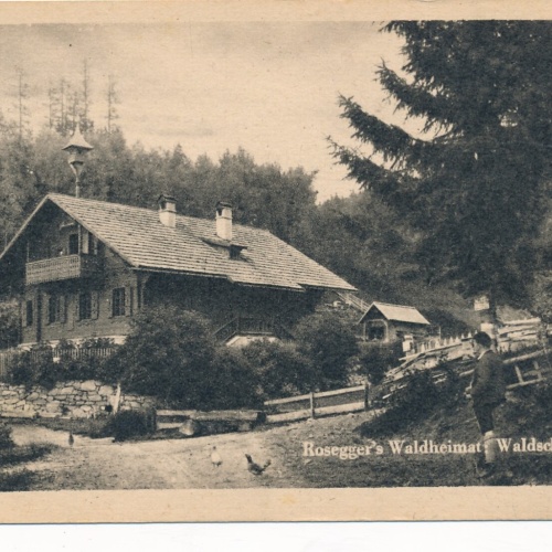 AK vom Roseggers Waldheimat Steiermark Ansichtskarte (13149)