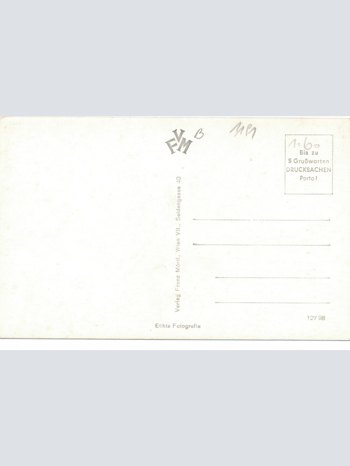 AK aus Mitterdorf mit Schloss Pichl Steiermark Ansichtskarte (12776)