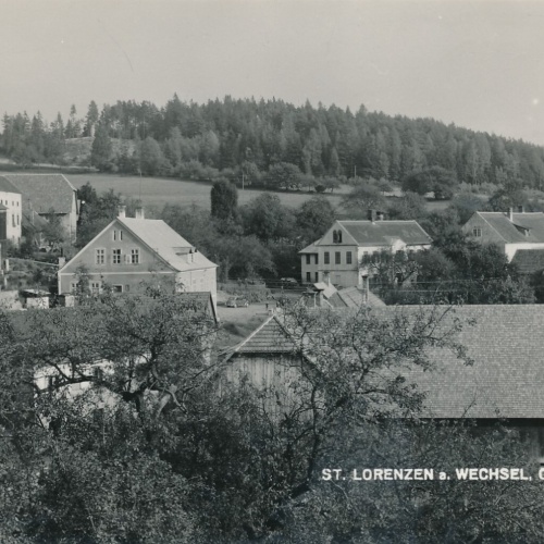 AK aus St. Lorenzen am Wechsel Steiermark Ansichtskarte (12769)