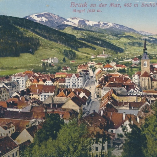 AK aus Bruck an der Mur Steiermark Ansichtskarte (12760)