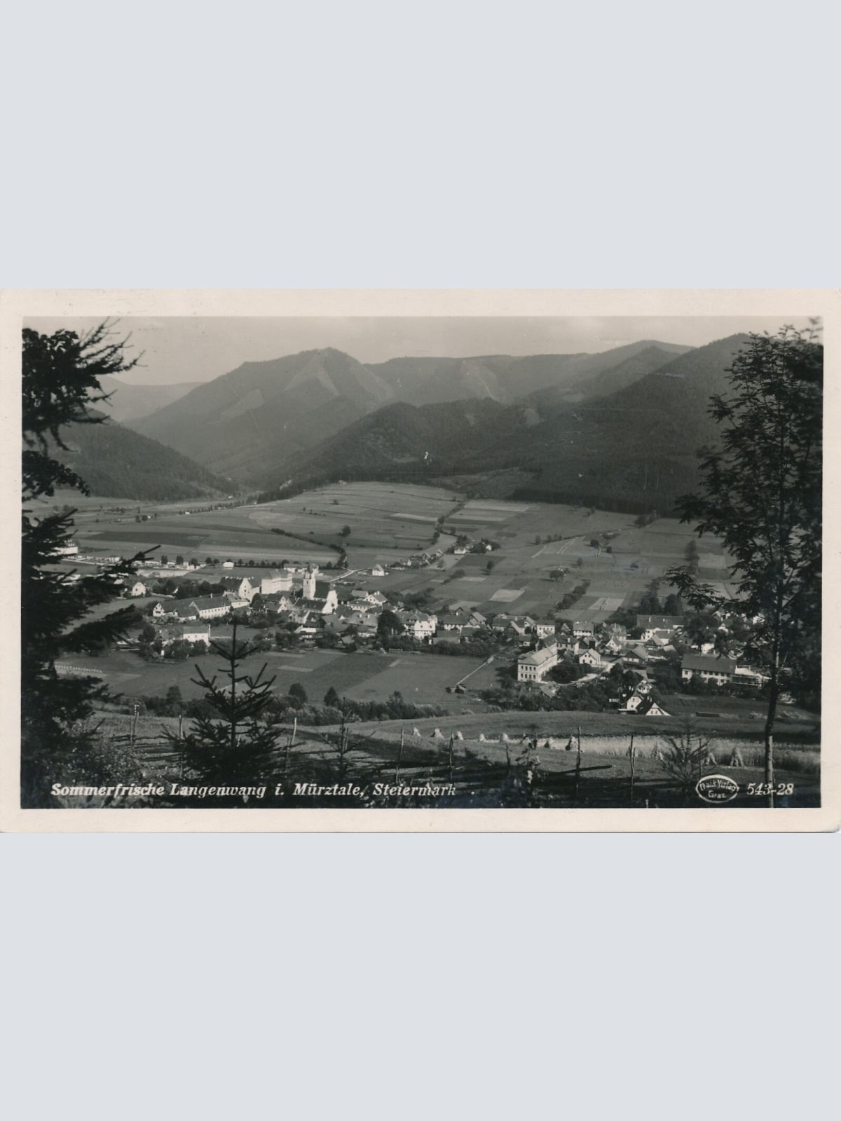 AK aus Langenwang Steiermark Ansichtskarte (13063)