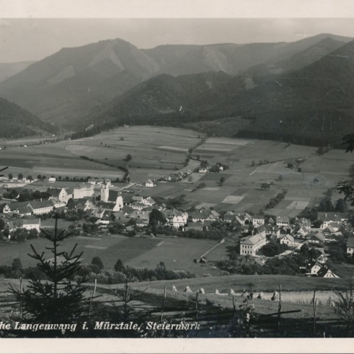 AK aus Langenwang Steiermark Ansichtskarte (13063)