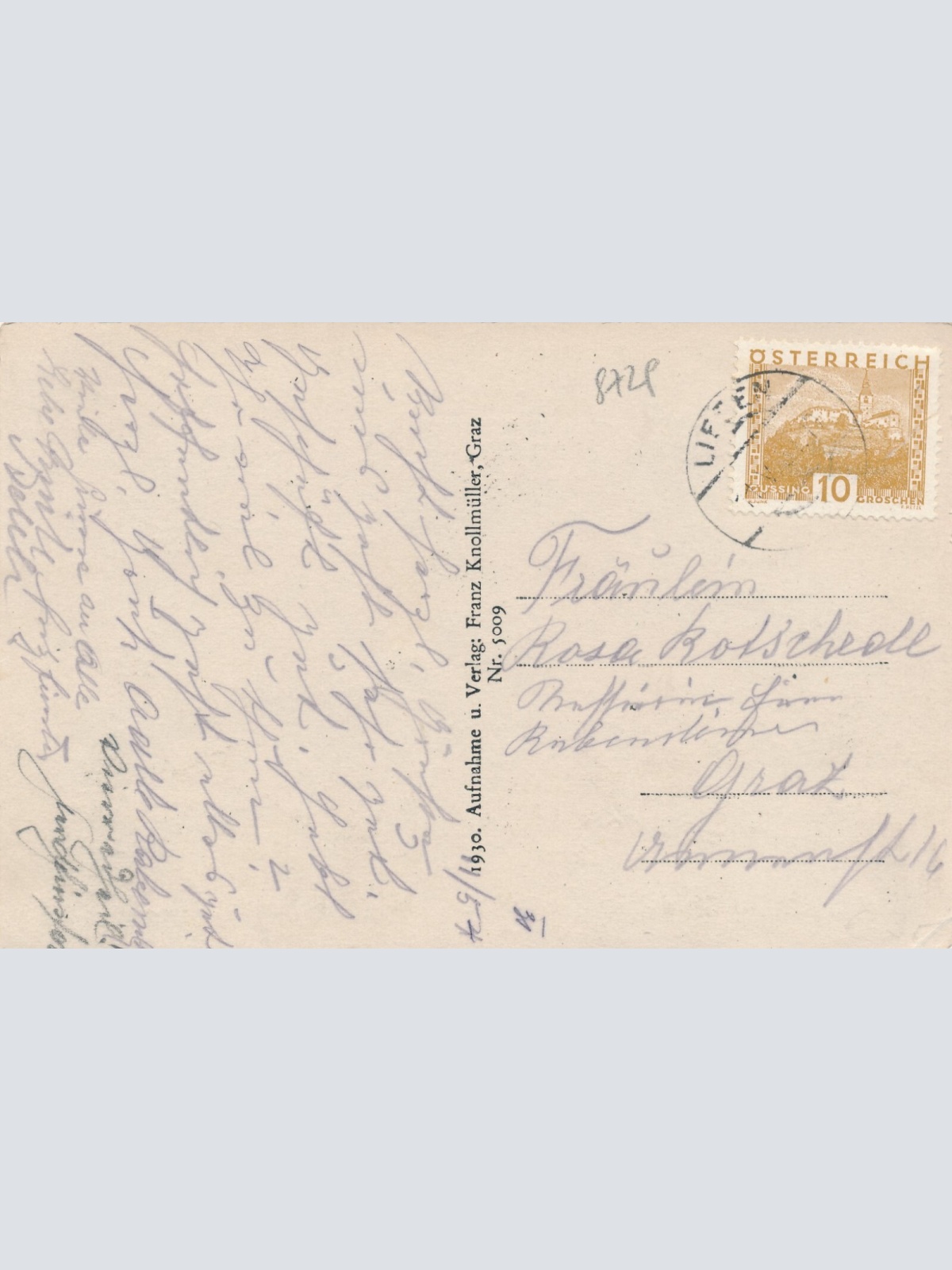 AK aus Liezern Steiermark Ansichtskarte (13064)