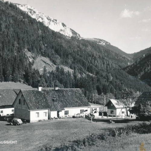 AK aus Fallenstein mit Gasthaus Tonioaussicht Steiermark Ansichtskarte (13109)