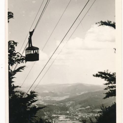 AK von der Seilbahn auf der Raxalpe Steiermark Ansichtskarte (13112)