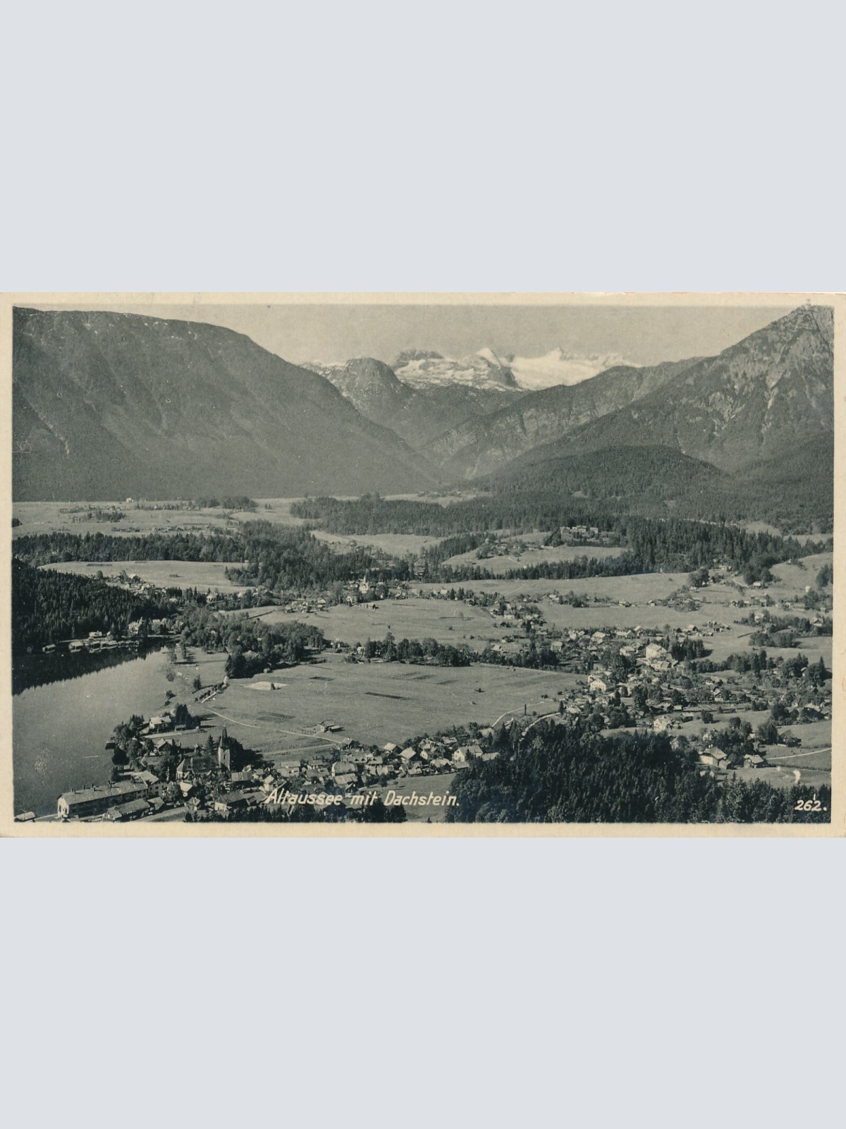 AK aus Altaussee mit Dachstein Steiermark Ansichtskarte (13195)