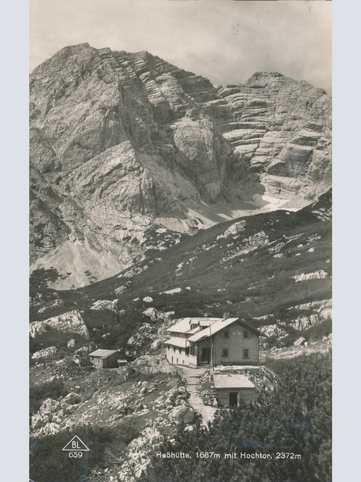 AK von der Heßhütte Steiermark Ansichtskarte (13186)