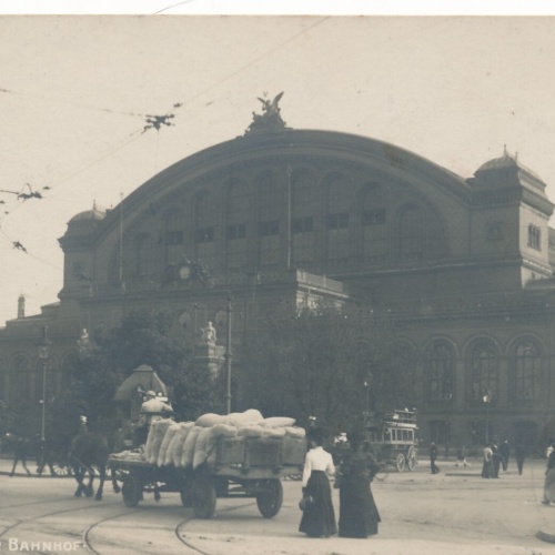 AK aus Berlin Anhalter Bahnhof Ansichtskarte (11796)