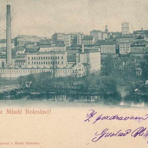 AK aus Mlade Boleslavi Tschechoslowakei Ansichtskarte (12470)