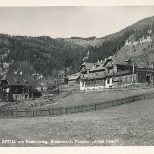 AK aus Spital am Semmering Steiermark Ansichtskarte (13169)