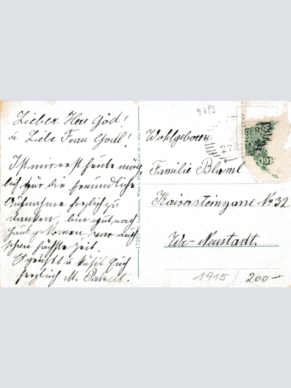 AK aus Kapfenberg mit Rosegger Brunnen Ansichtskarte (12340)