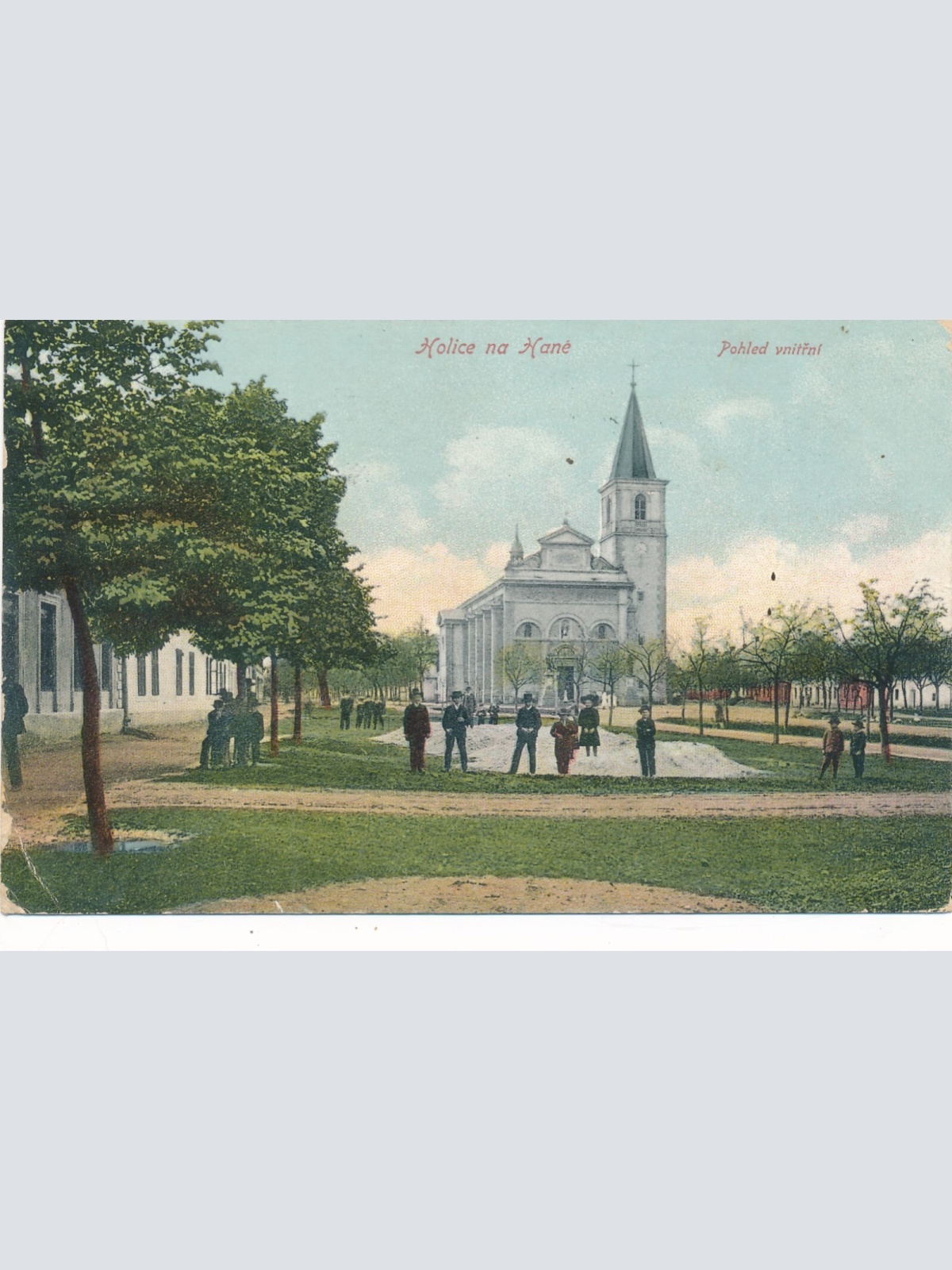 AK aus Holice na Hane Pohled vnitrni Tschechoslowakei Ansichtskarte (12471)