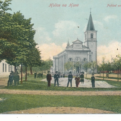 AK aus Holice na Hane Pohled vnitrni Tschechoslowakei Ansichtskarte (12471)