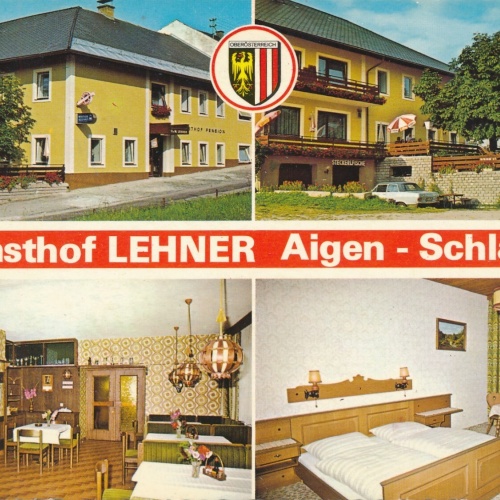 AK aus Aigen-Schlägl mit Gasthof Lehner Mehrbildkarte Ansichtskarte (J390)