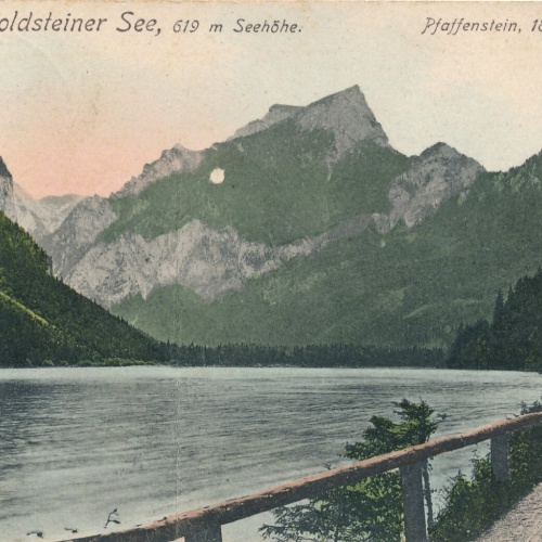 AK vom Leopoldsteiner - See Steiermark Ansichtskarte (13010)