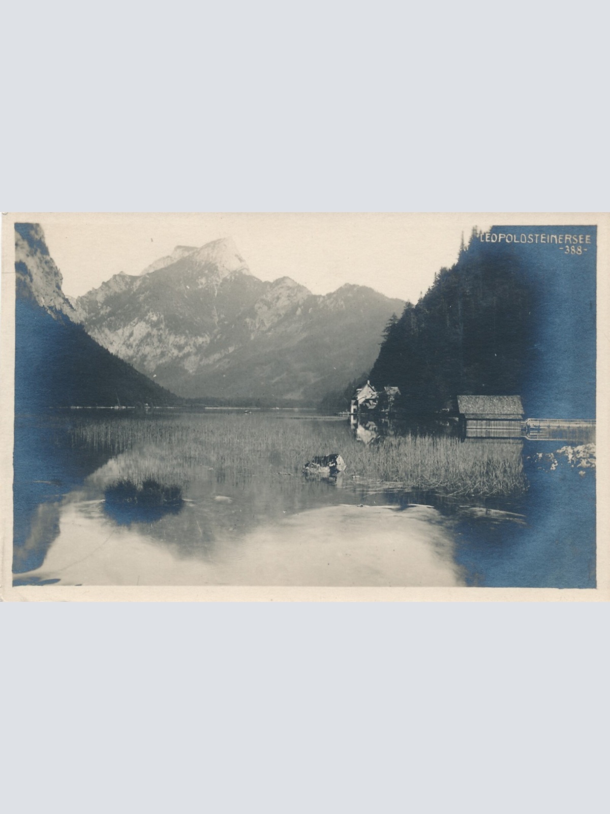 AK vom Leopoldsteiner - See Steiermark Ansichtskarte (13008)