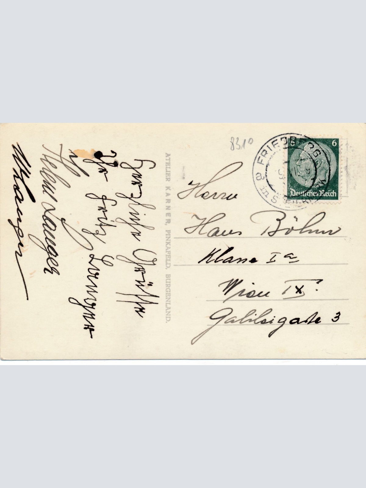 AK aus Friedberg Steiermark Ansichtskarte (13040)