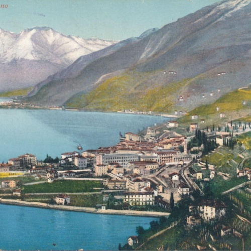 AK aus Bellano Italien Ansichtskarte (13440)