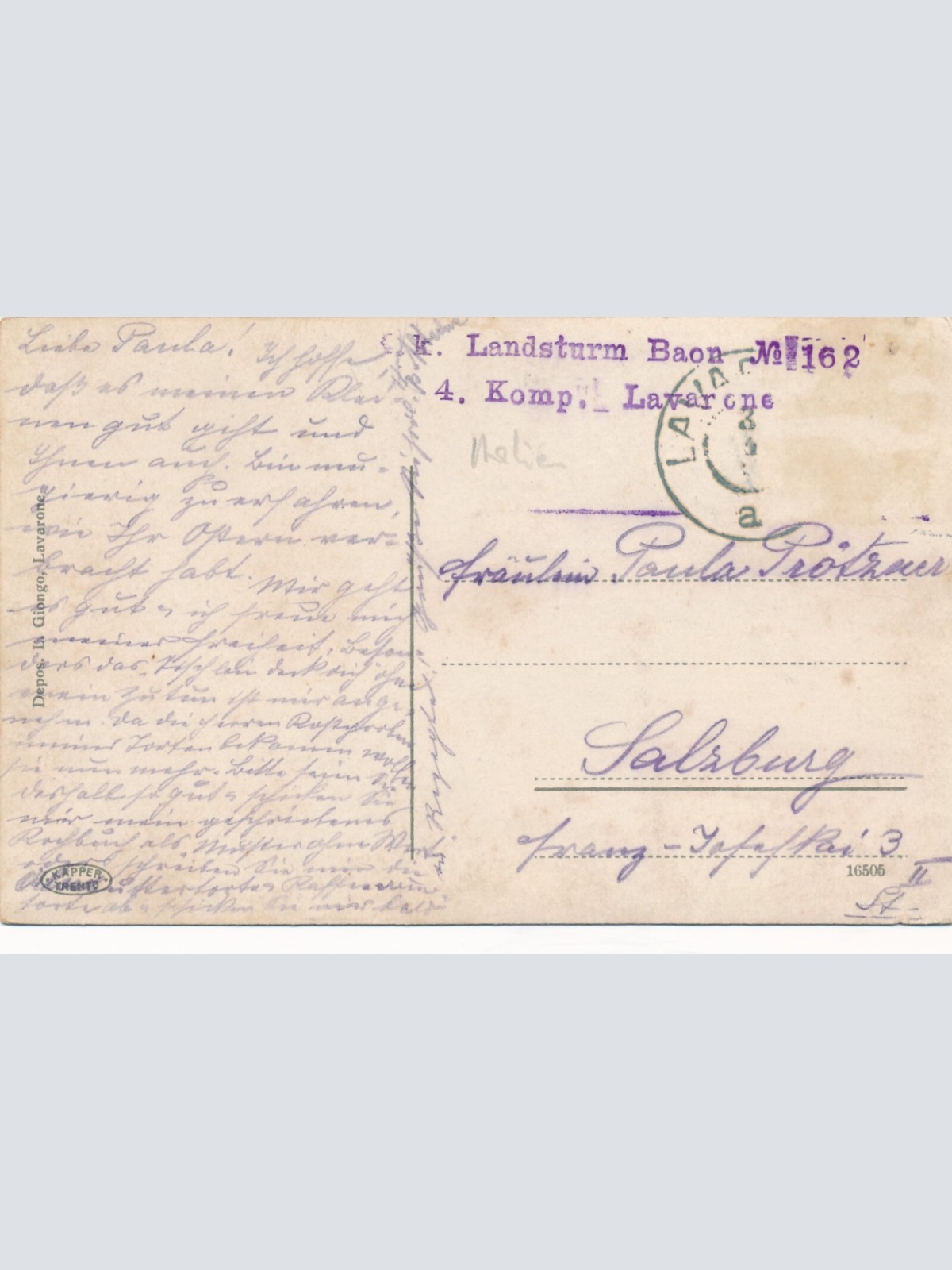 AK aus Lavarone ed il Lago Italien Ansichtskarte (13439)