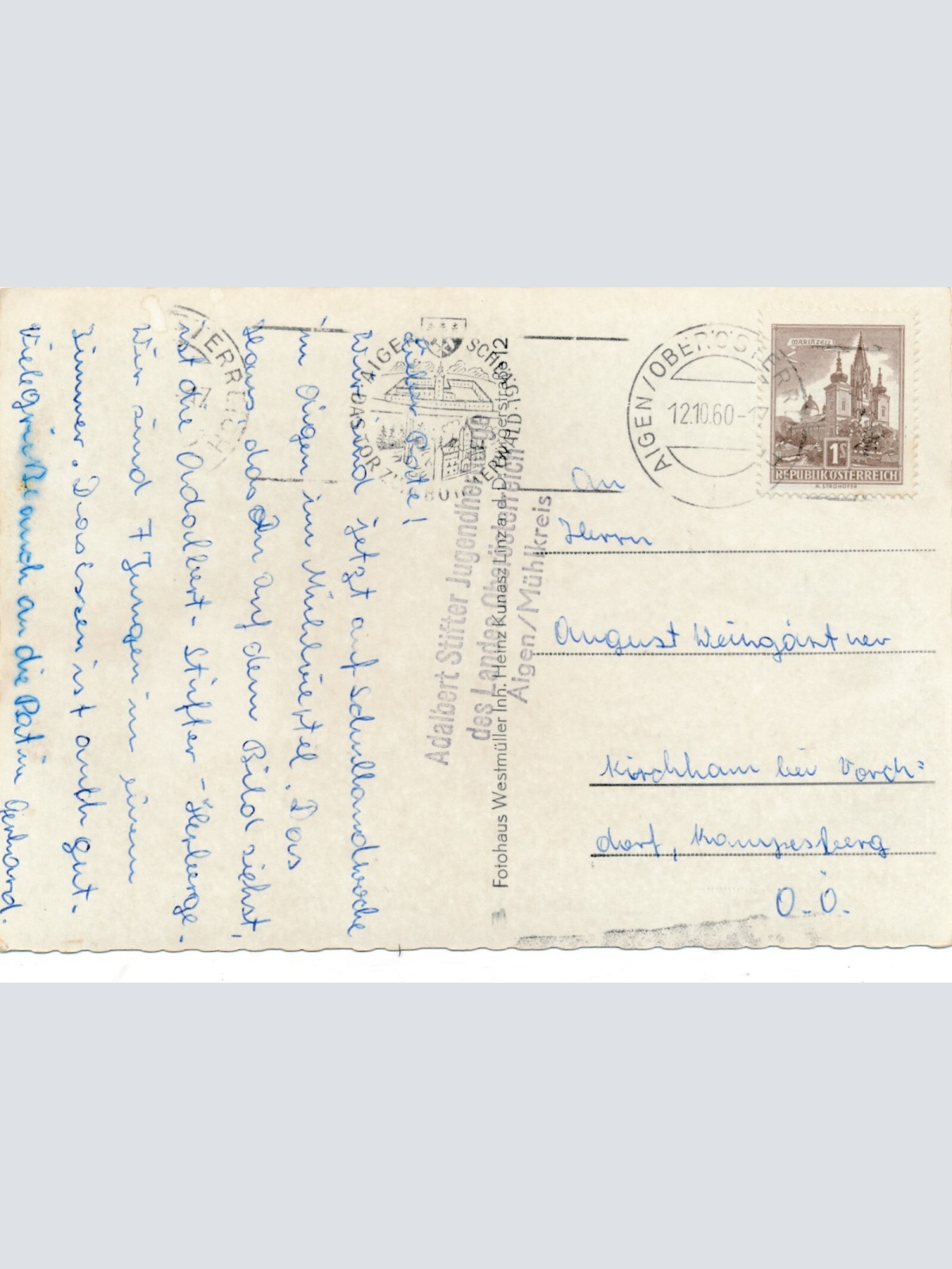 AK aus Aigen Oberösterreich Ansichtskarte (12956)