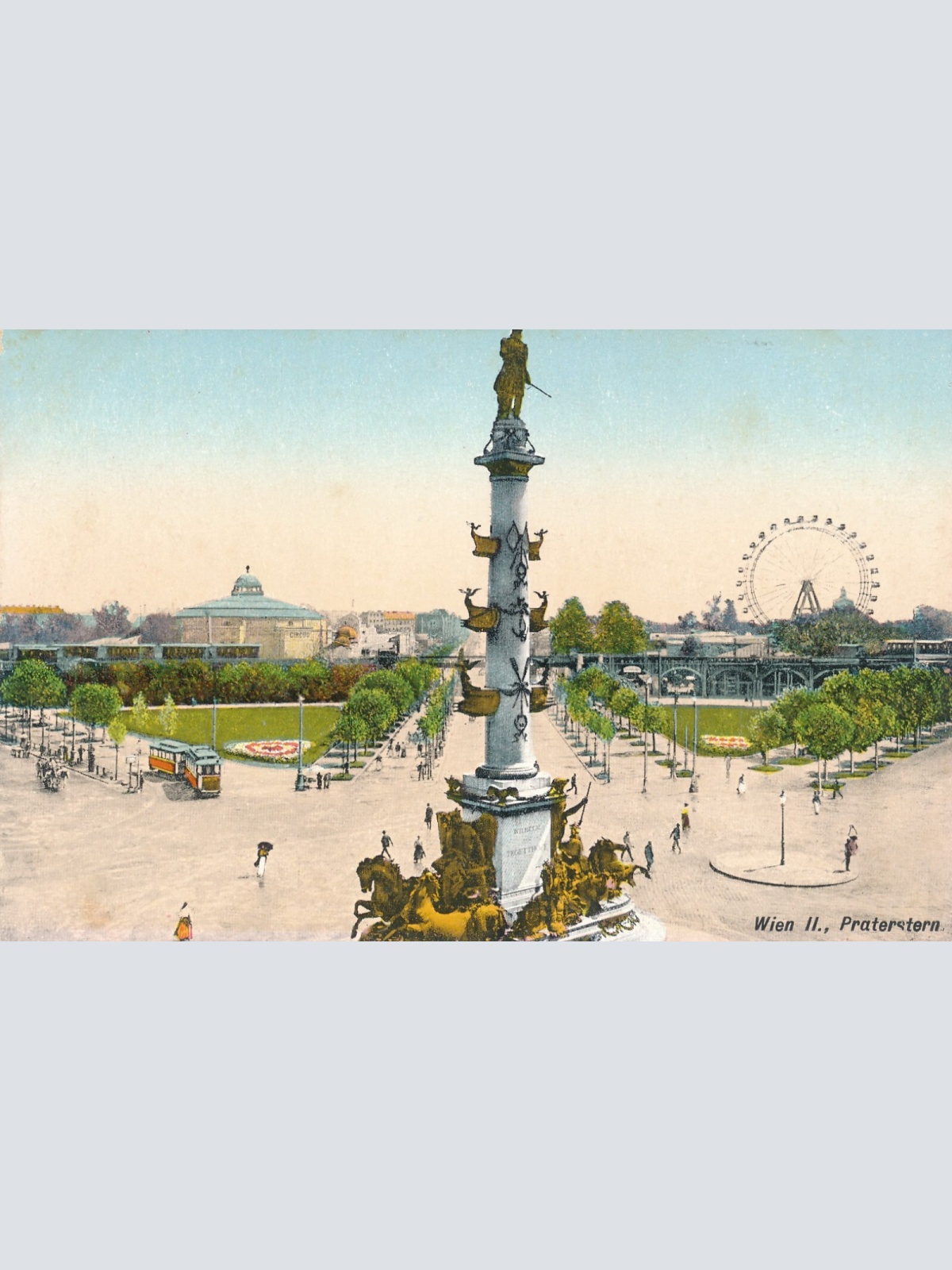 AK aus Wien Praterstern Ansichtskarte (13410)