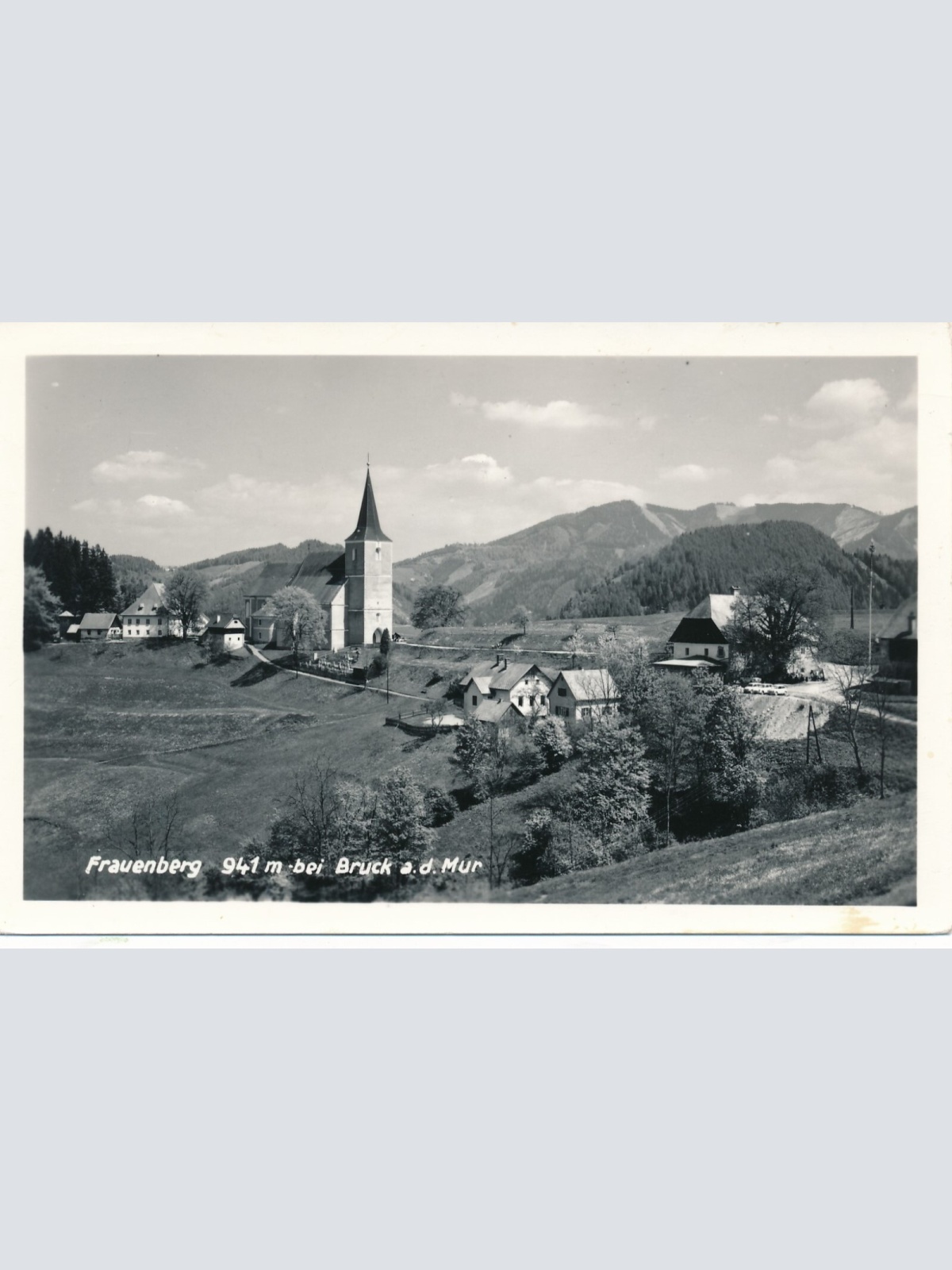 AK aus Frauenberg Steiermark Ansichtskarte (13486)