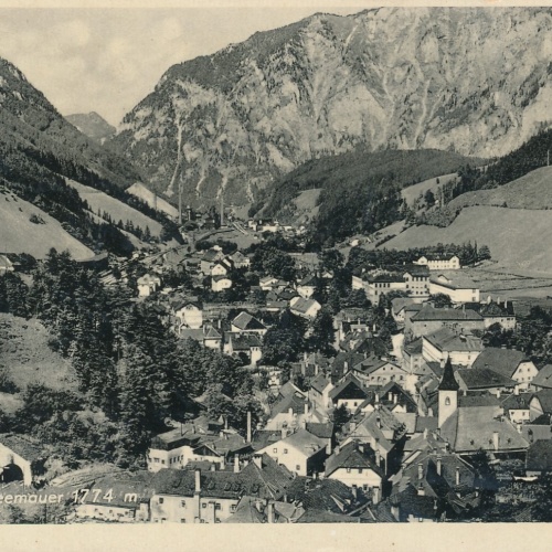 AK aus Eisenerz mit Seemauer Steiermark Ansichtskarte (13500)