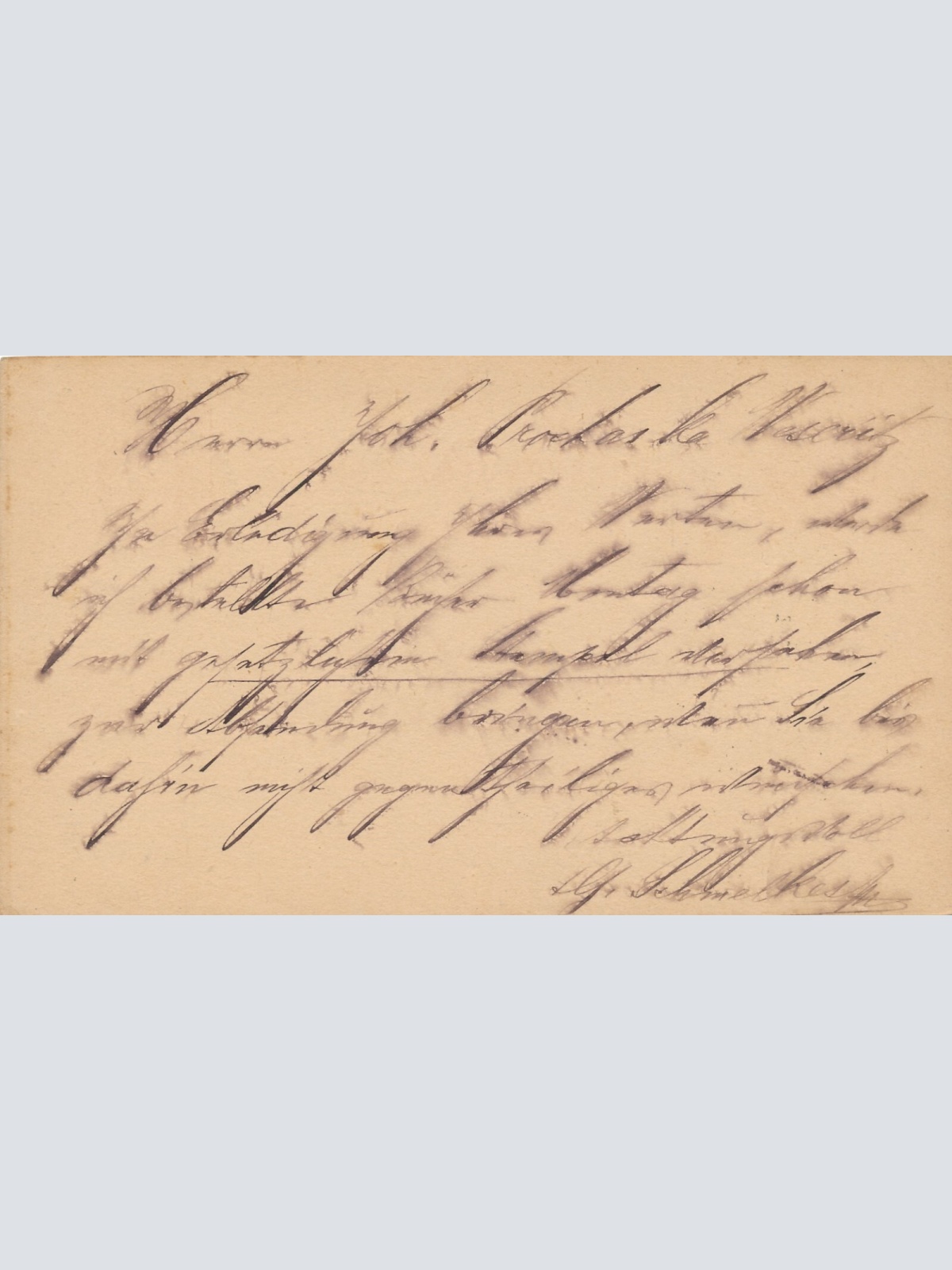 2 Kreuzer - Ganzsachen - Karte 1877 aus Praha - Prag Altstadt (13544)